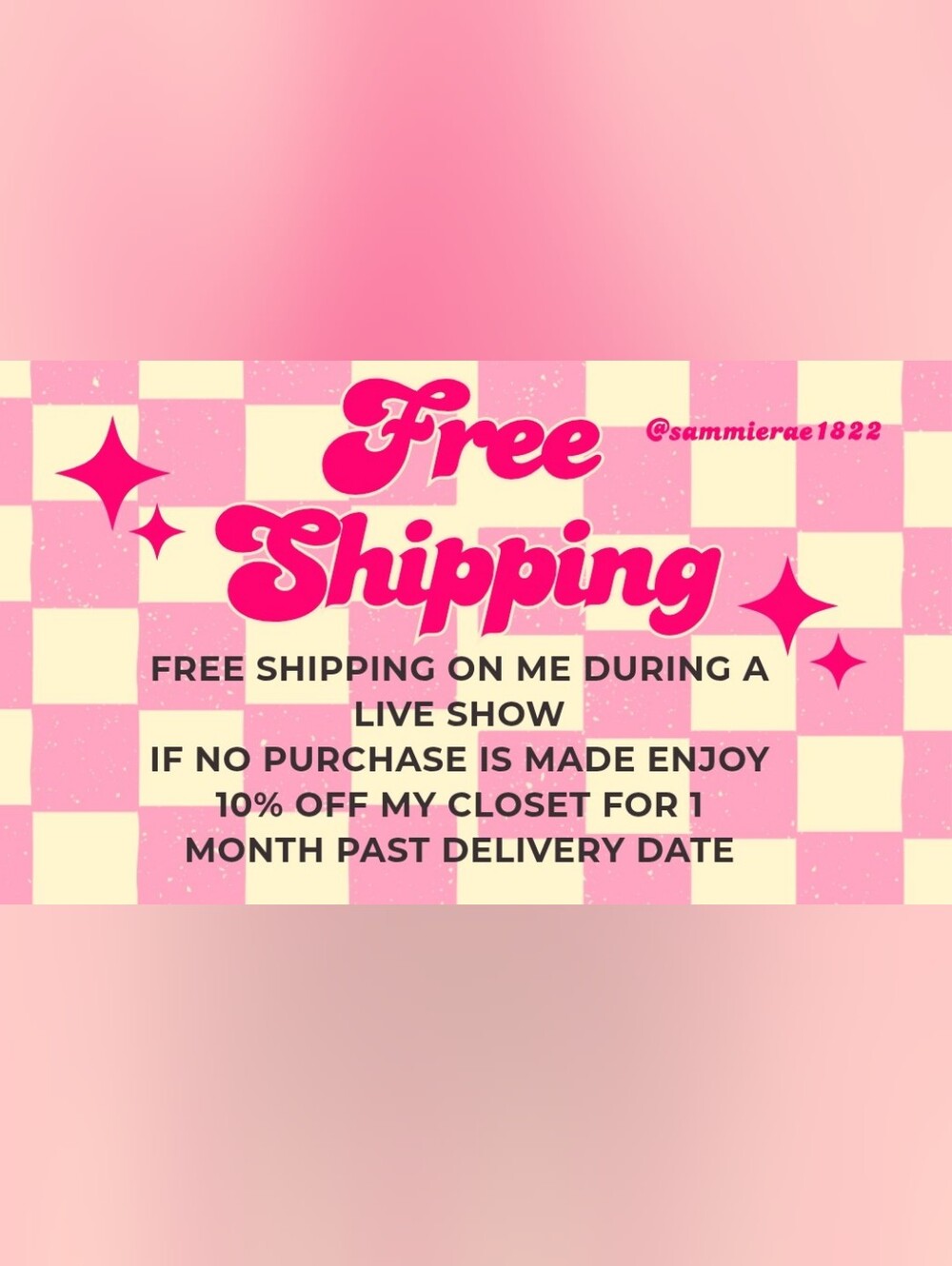 ✨🍒 Shipping On @sammierae1822🍒✨